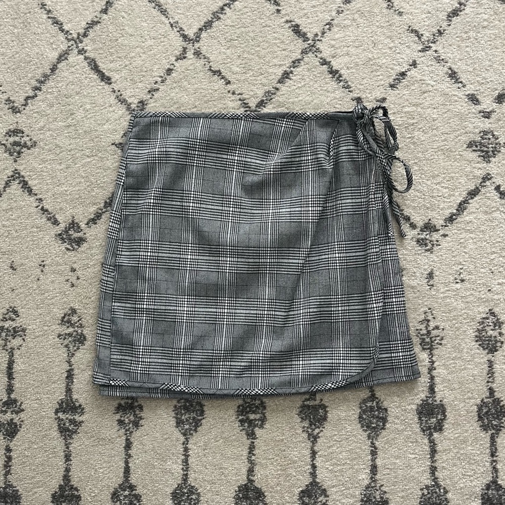 Plaid Mini Skirt